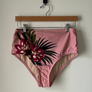 Kona Sol Tropical Floral Bikini Bottom